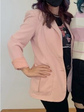 Ralph Lauren Pastel Pink Tailored Blazer